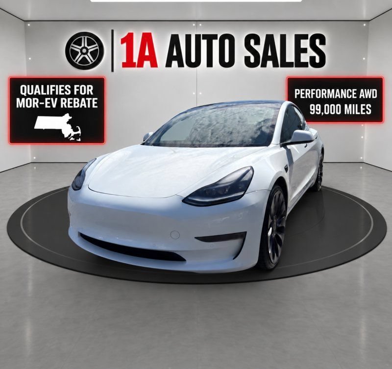 Used 2021 Tesla Model 3 Performance AWD/4WD image 1