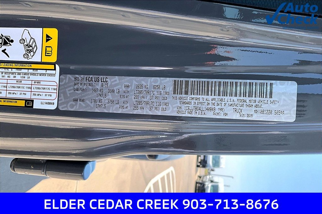 Used 2020 Jeep Gladiator Rubicon AWD/4WD image 36