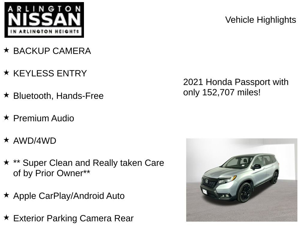 Used 2021 Honda Passport Sport image 7
