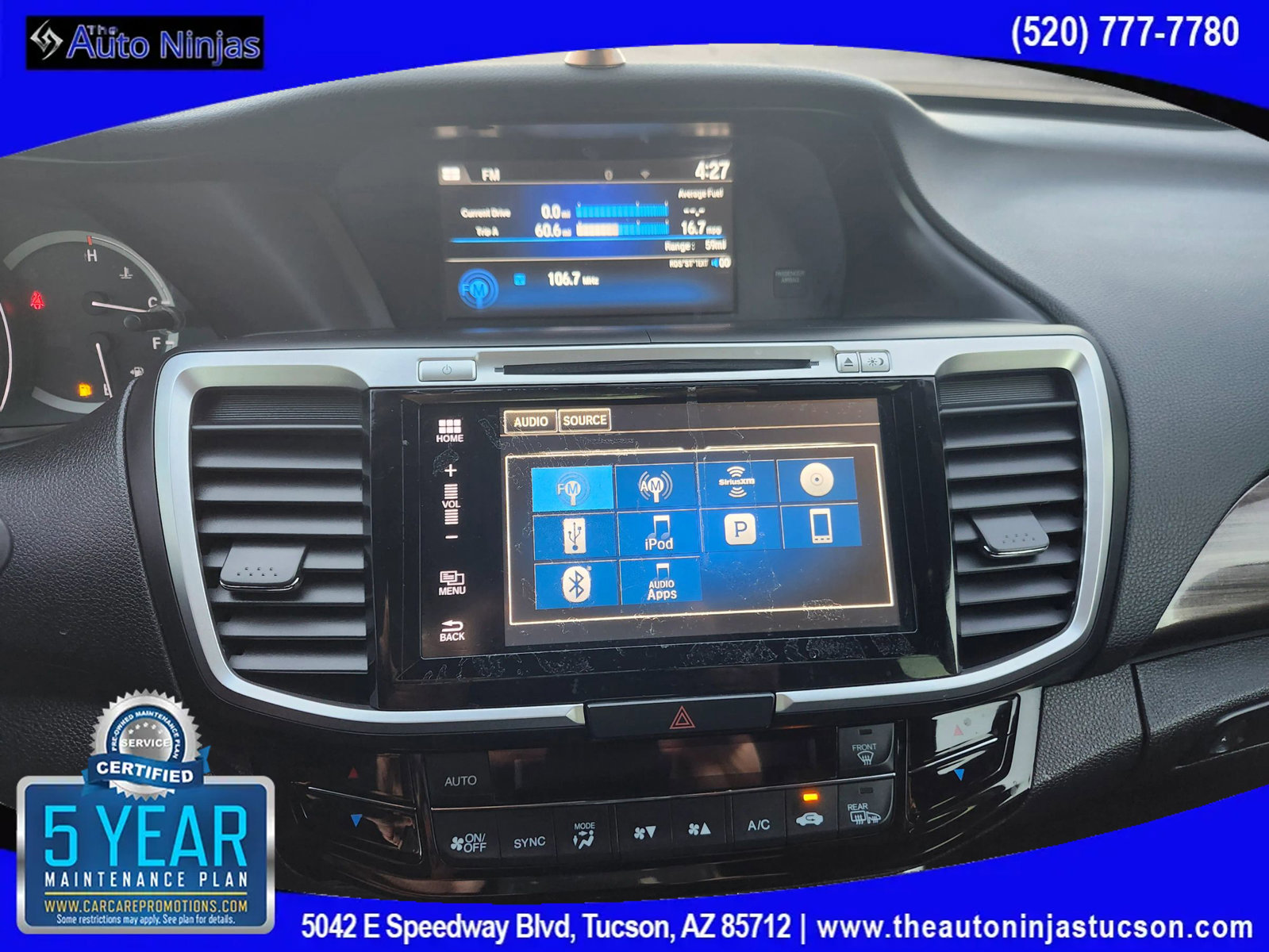 Used 2016 Honda Accord EX image 24