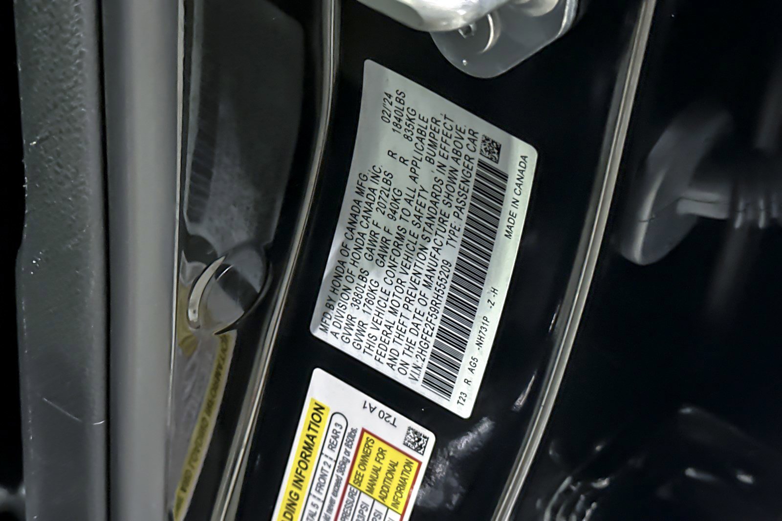 Used 2024 Honda Civic Sport image 21