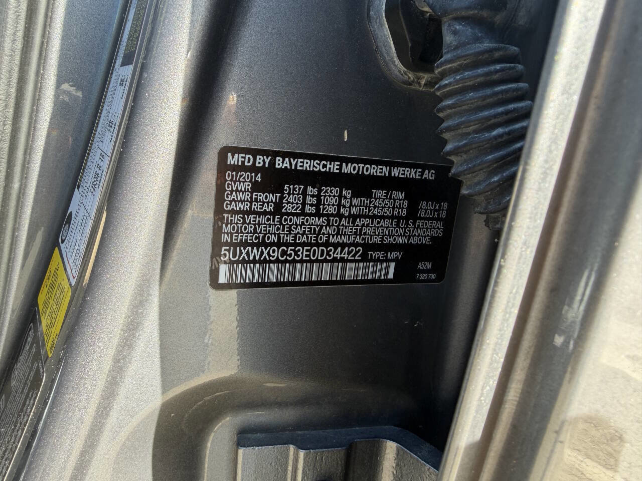 Used 2014 BMW X3 xDrive28i AWD/4WD image 28