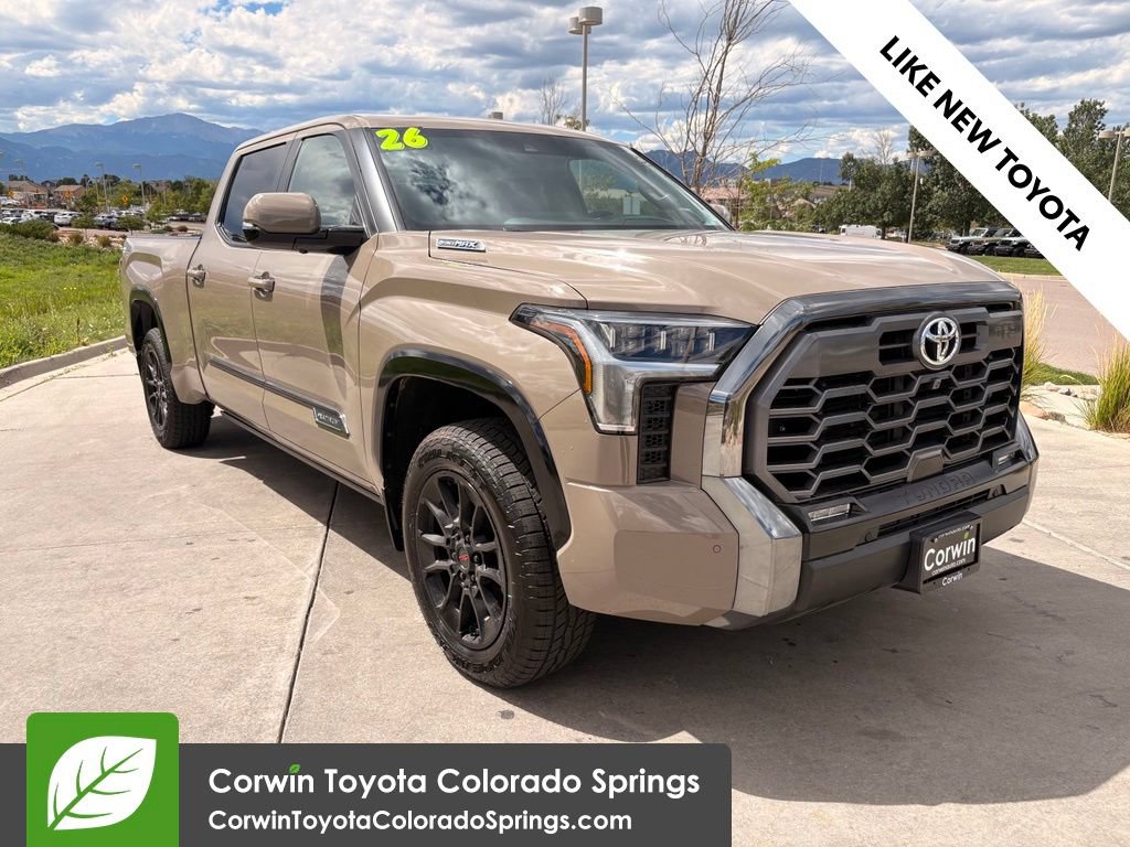 Used 2026 Toyota Tundra Platinum