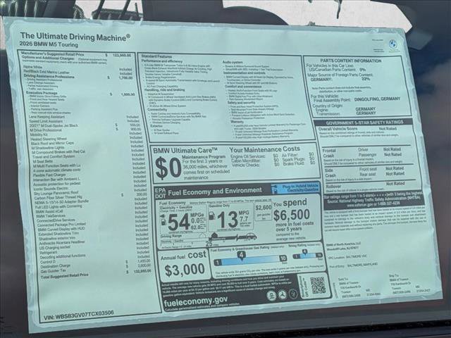 New 2026 BMW M5 Touring image 18