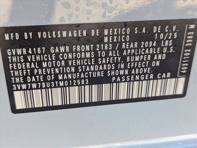 New 2026 Volkswagen Jetta SE image 16