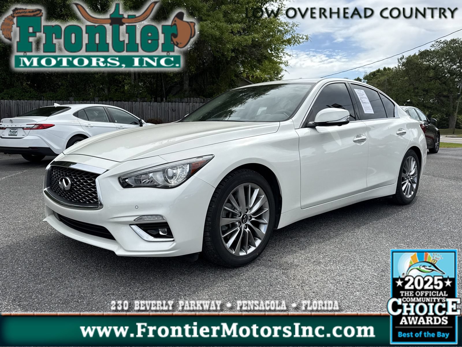 Used 2023 INFINITI Q50 Luxe w/ Cargo Package