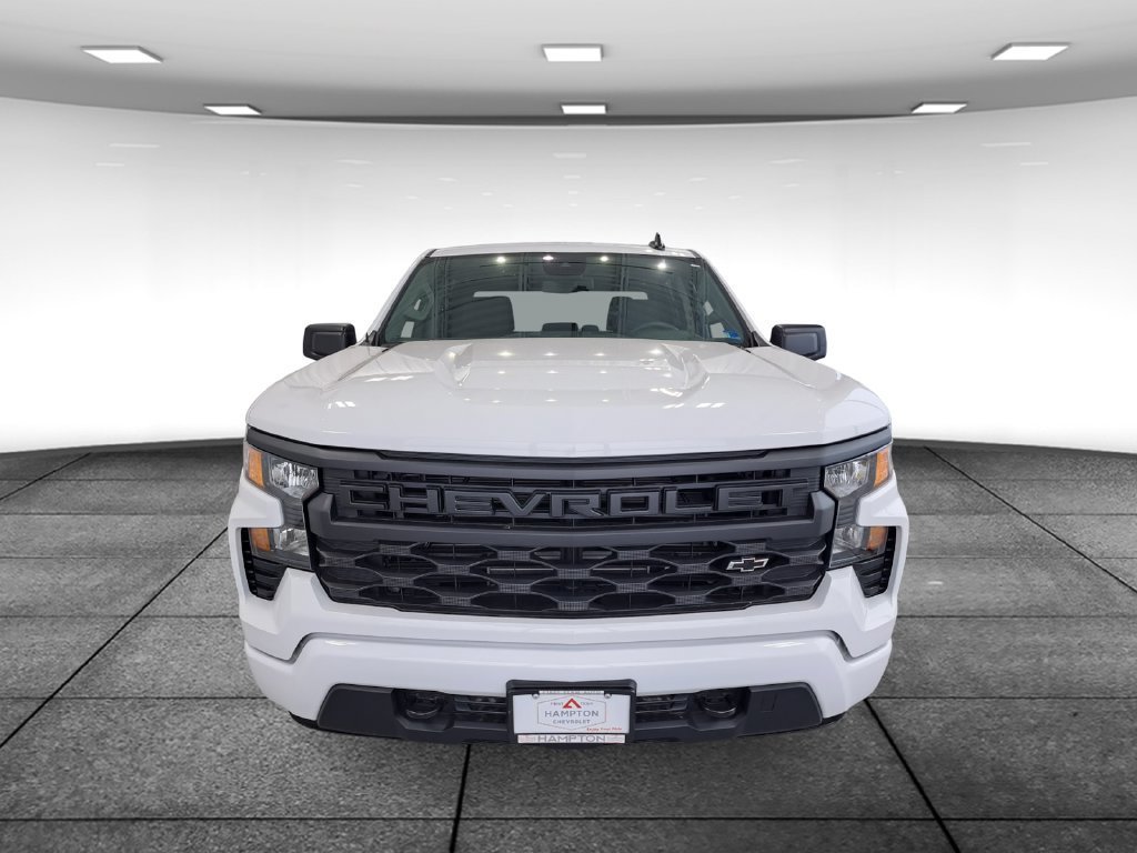 New 2026 Chevrolet Silverado 1500 Custom w/ Turbomax Blackout Package RWD image 2