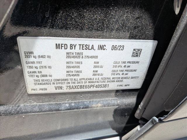 Used 2023 Tesla Model X Plaid AWD/4WD image 16
