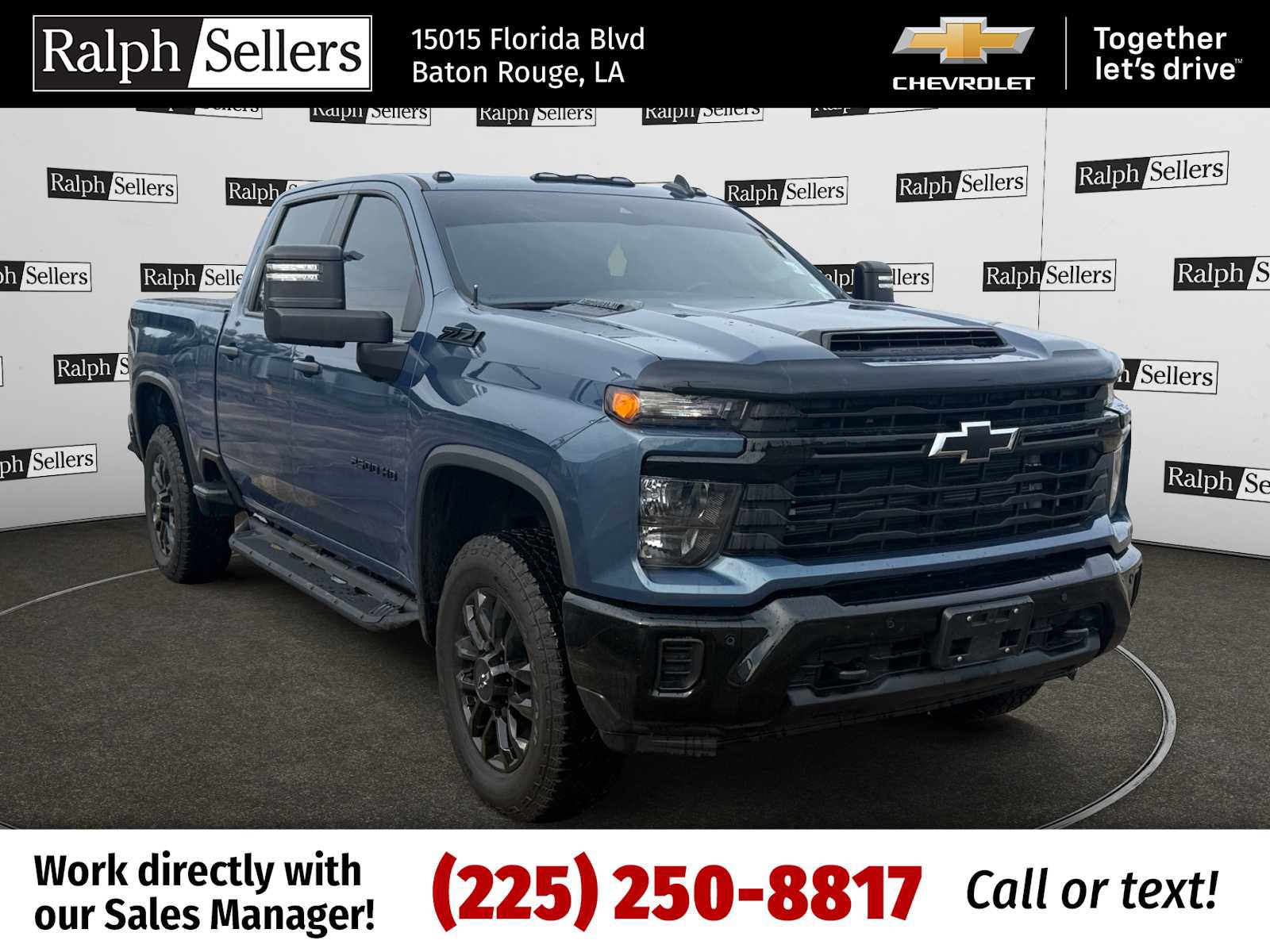 Used 2025 Chevrolet Silverado 2500 Custom w/ Custom Value Package AWD/4WD image 1