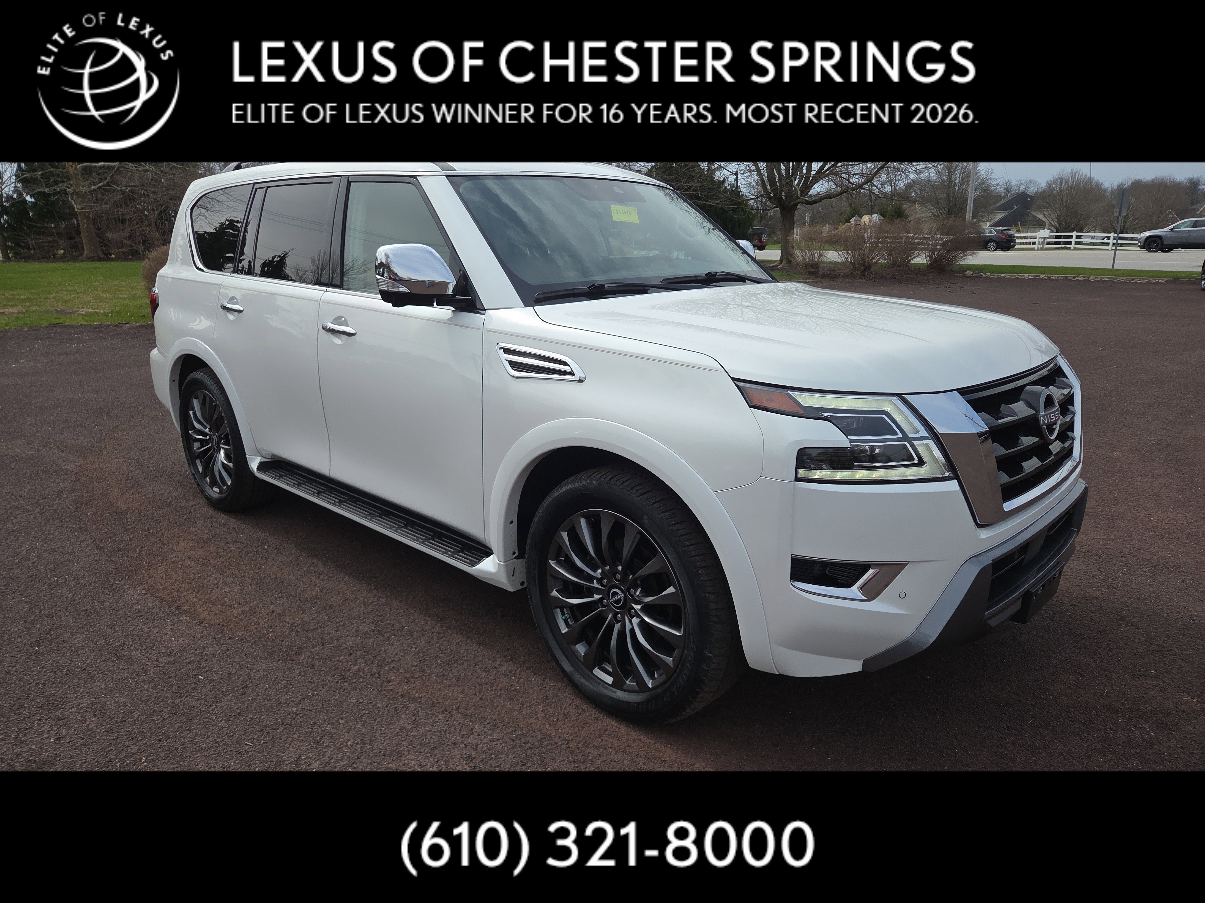 Used 2023 Nissan Armada Platinum w/ Cargo Package image 1