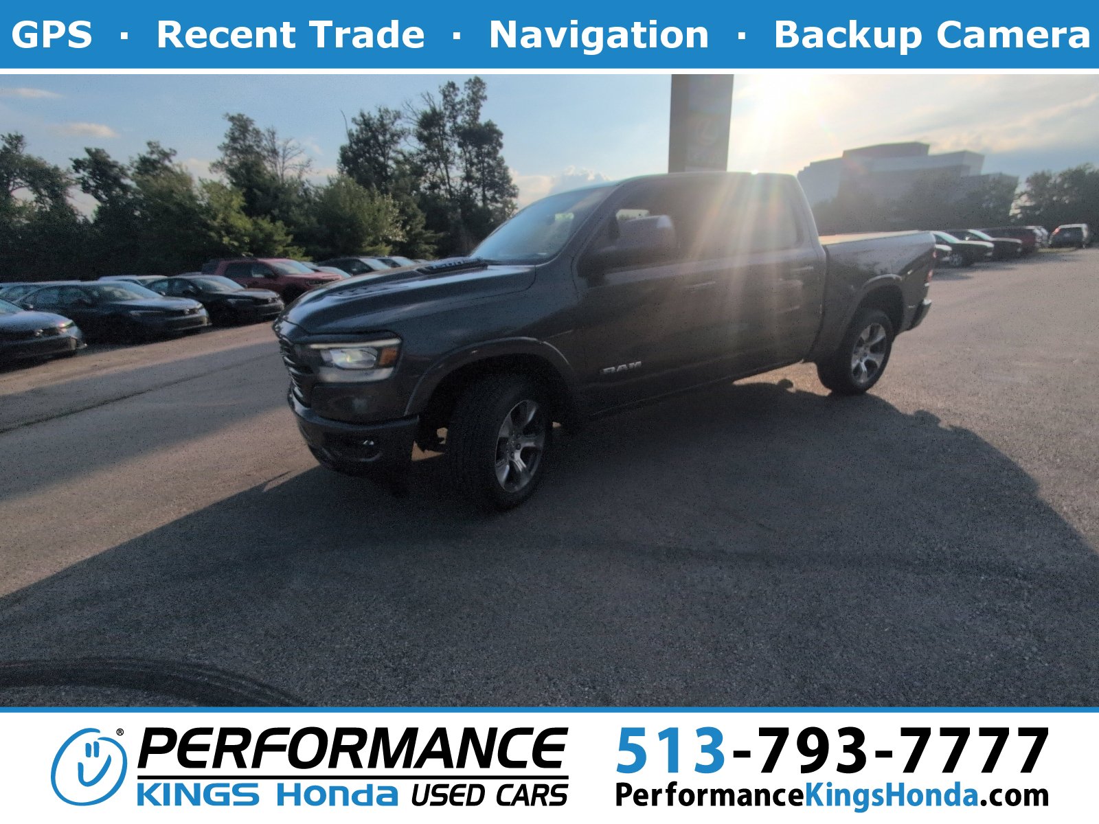Used 2021 RAM 1500 Laramie w/ Sport Appearance Package AWD/4WD image 1