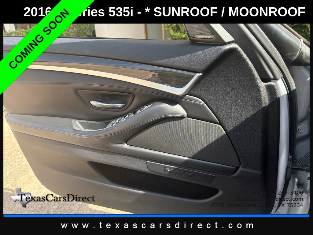 Used 2016 BMW 535i Sedan RWD image 8