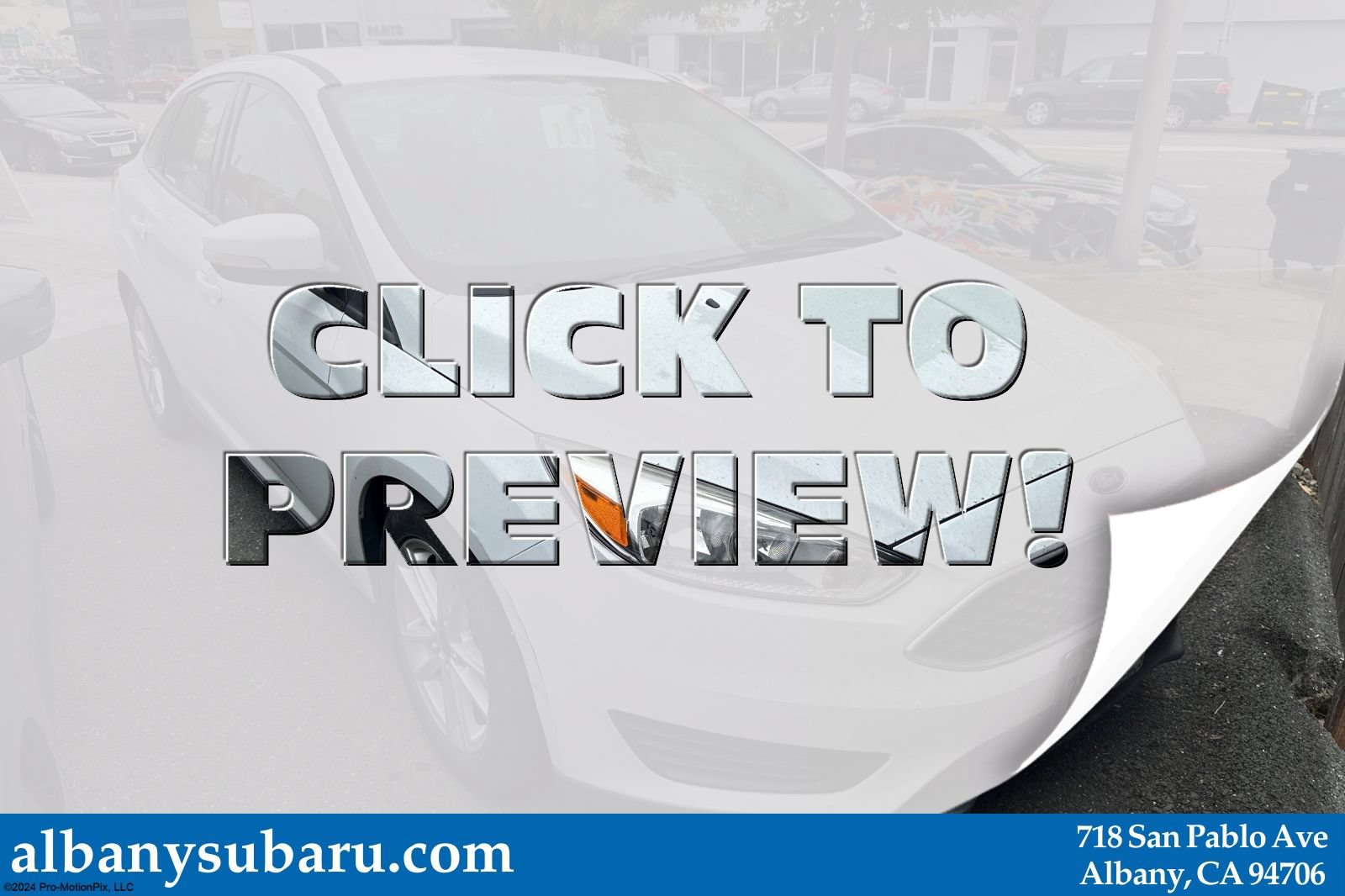 Used 2016 Ford Focus SE FWD image 1