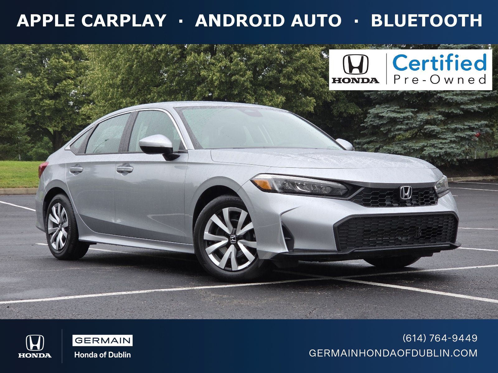 Certified 2025 Honda Civic LX