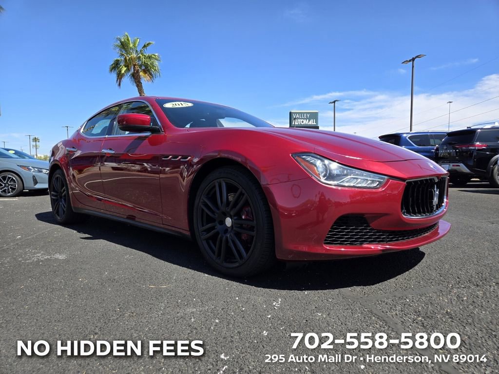 Used 2015 Maserati Ghibli