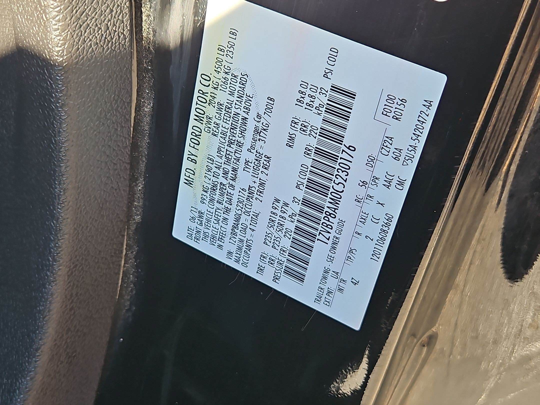 Used 2012 Ford Mustang Premium RWD image 24