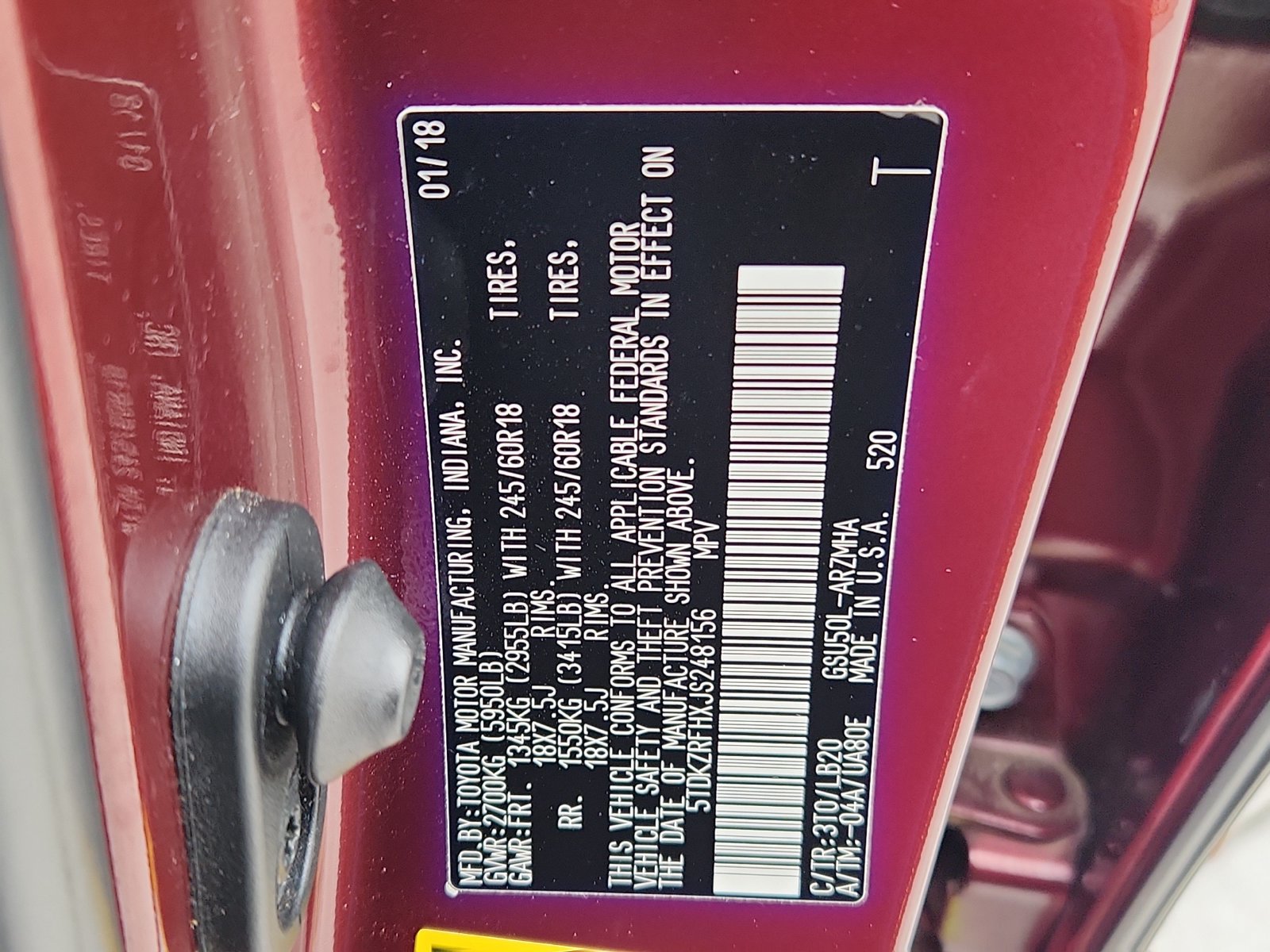 Used 2018 Toyota Highlander XLE FWD image 20