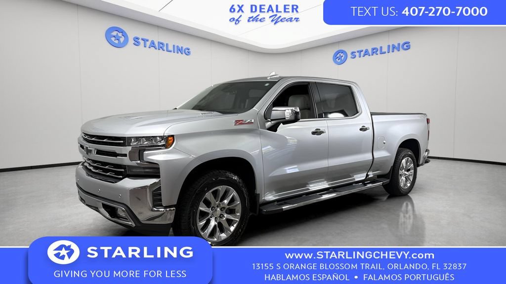 Used 2021 Chevrolet Silverado 1500 LTZ w/ LTZ Premium Package AWD/4WD image 1