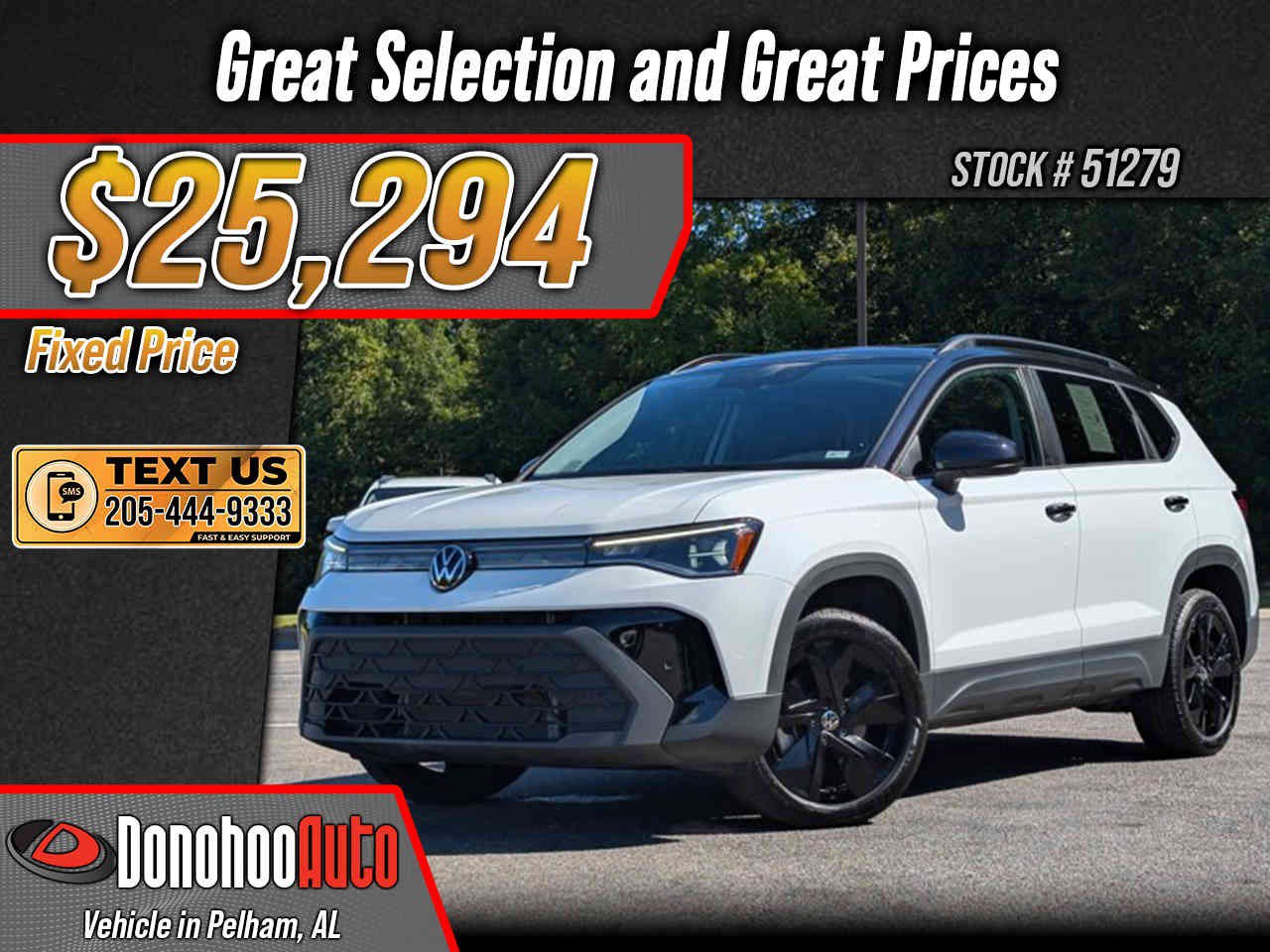 Used 2025 Volkswagen Taos SE FWD image 1