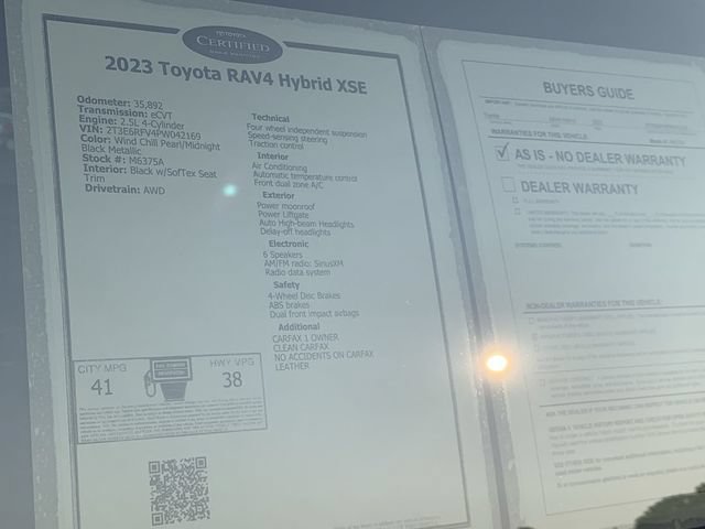 Used 2023 Toyota RAV4 XSE AWD/4WD image 38