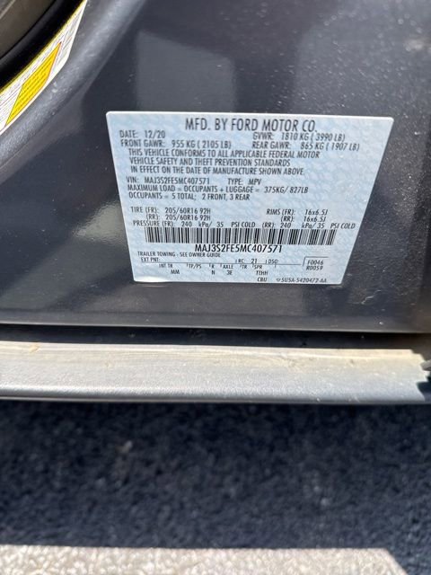Used 2021 Ford EcoSport S FWD image 17