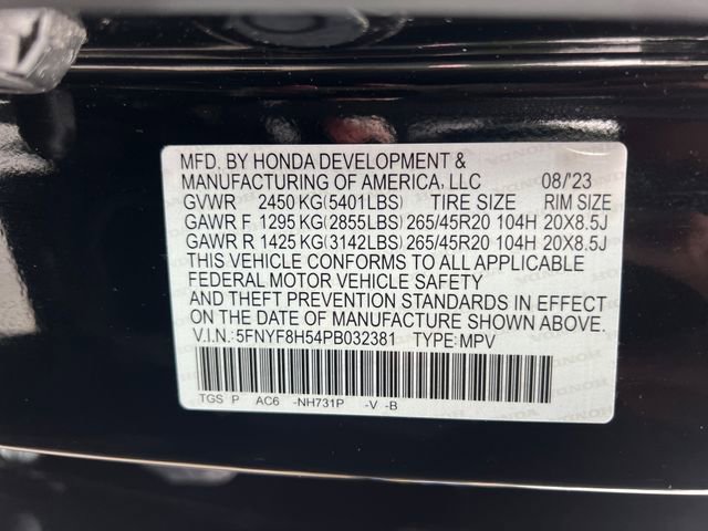 Certified 2023 Honda Passport EX-L image 21