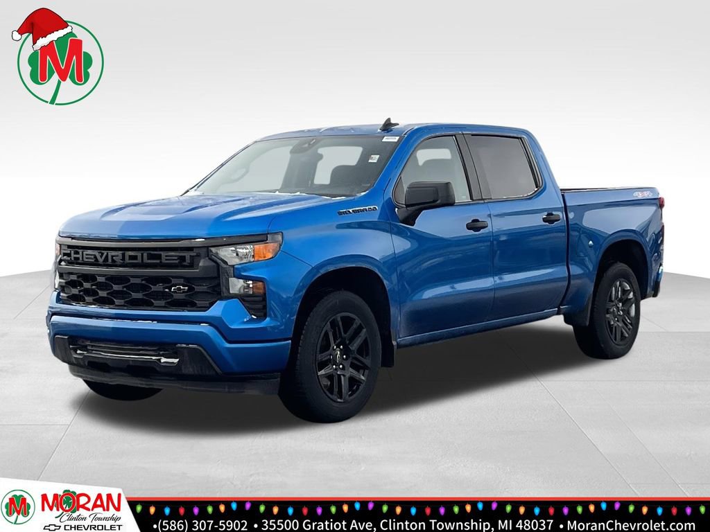 Certified 2023 Chevrolet Silverado 1500 Custom w/ LPO, Dark Essentials Package image 1