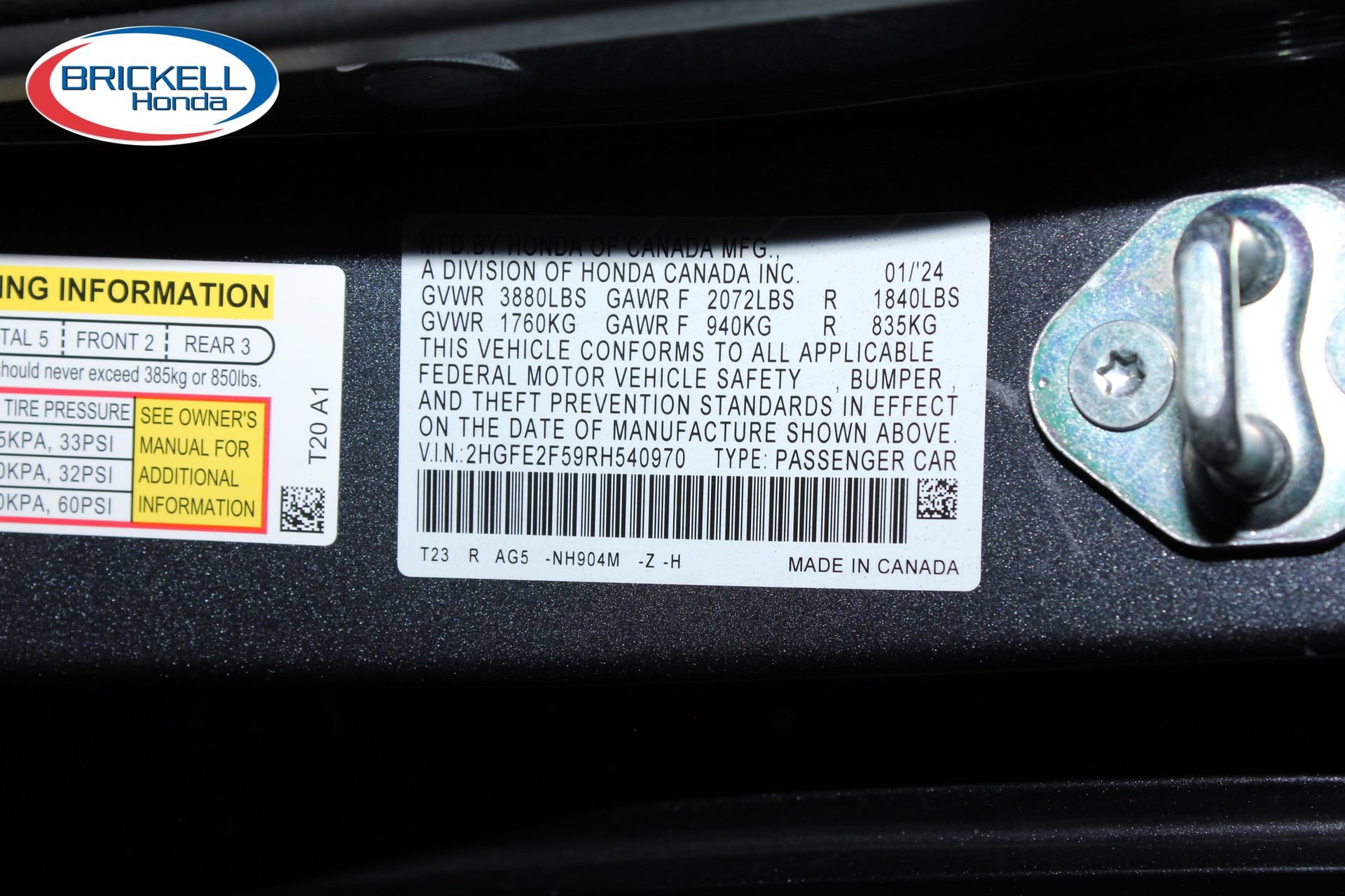 Used 2024 Honda Civic Sport image 40