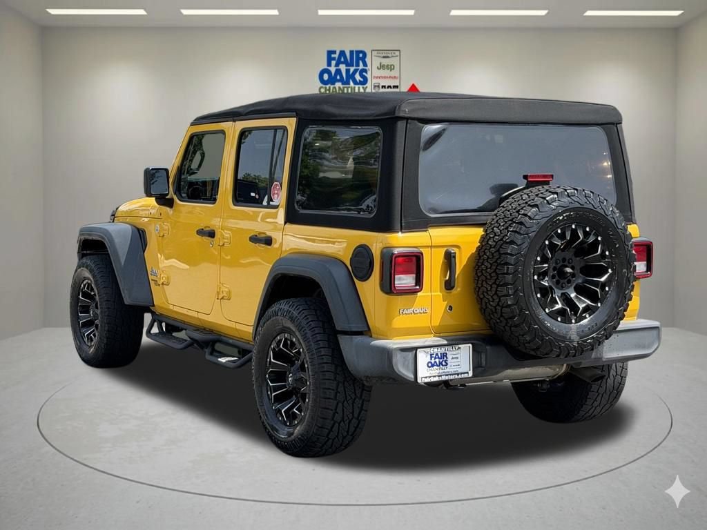 Certified 2018 Jeep Wrangler Unlimited Sport S AWD/4WD image 10