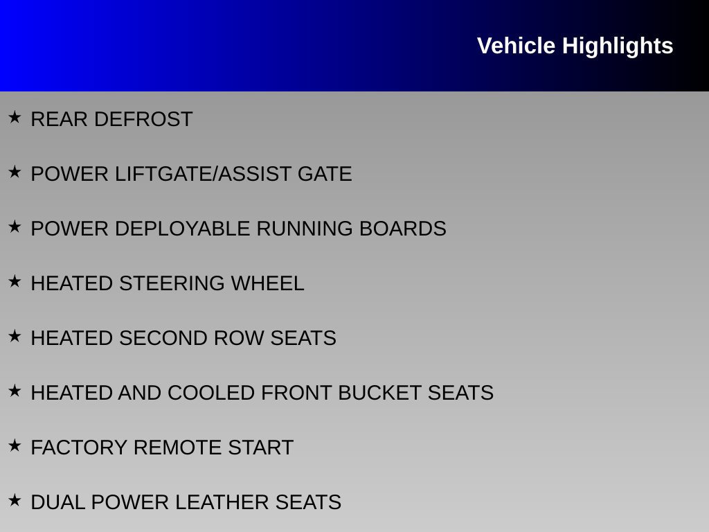 Used 2025 Ford Expedition Platinum w/ Platinum Ultimate Package AWD/4WD image 12