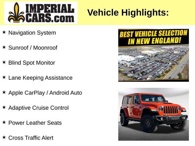 Used 2023 Jeep Wrangler Unlimited Rubicon 392 w/ Trailer Tow Package AWD/4WD image 3