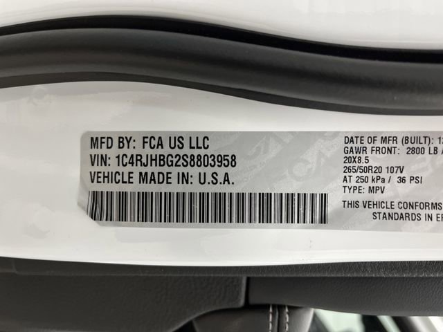 New 2025 Jeep Grand Cherokee Limited w/ Black Appearance Package image 40