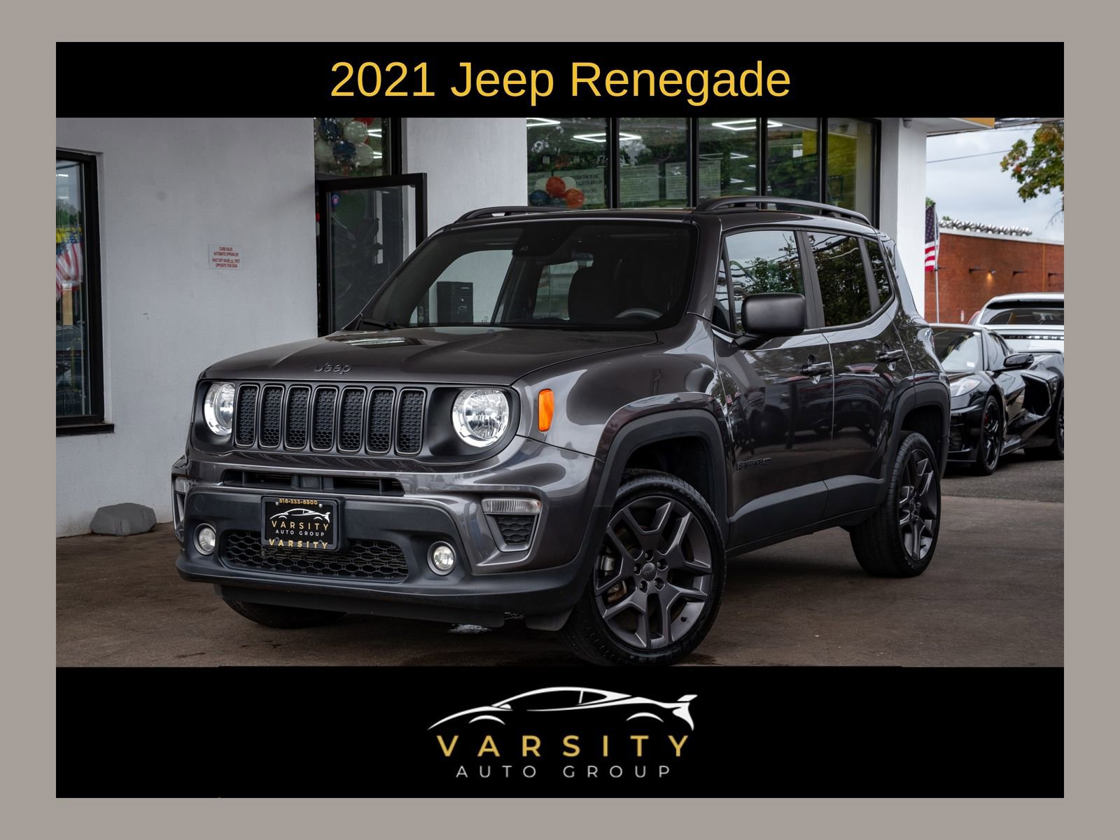 Used 2021 Jeep Renegade Latitude w/ Sun & Sound Group