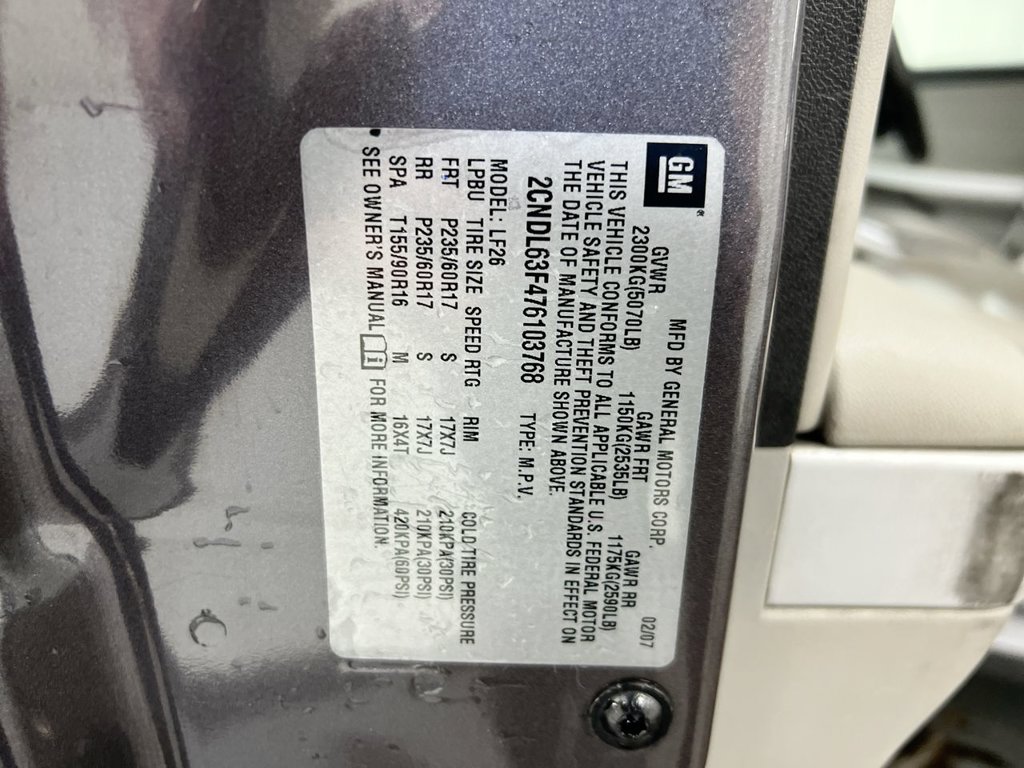 Used 2007 Chevrolet Equinox LT w/ LT Preferred Equipment Group FWD image 26