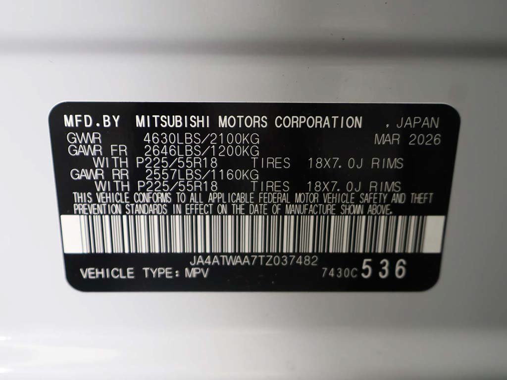 New 2026 Mitsubishi Eclipse Cross SE AWD/4WD image 48