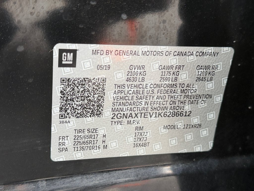 Used 2019 Chevrolet Equinox LT AWD/4WD image 37