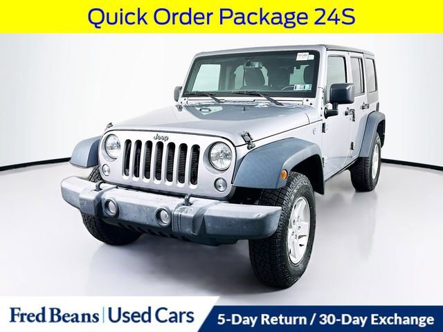 Used 2016 Jeep Wrangler Unlimited Sport w/ Quick Order Package 24S AWD/4WD image 4