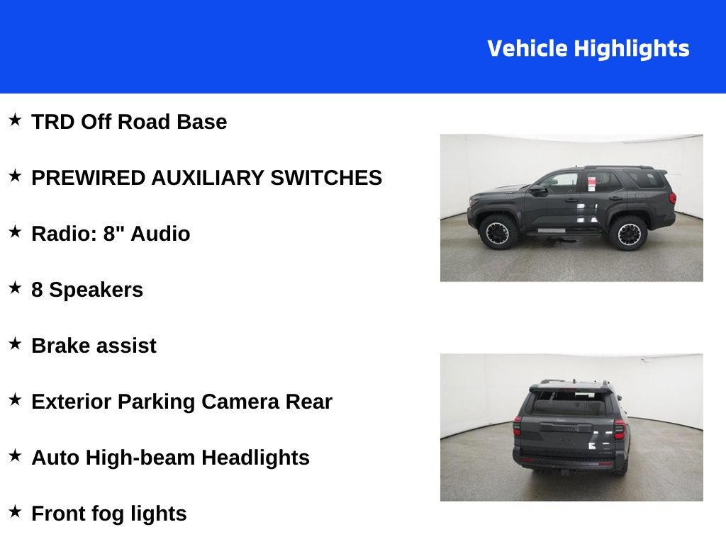 Used 2025 Toyota 4Runner TRD Off-Road AWD/4WD image 4