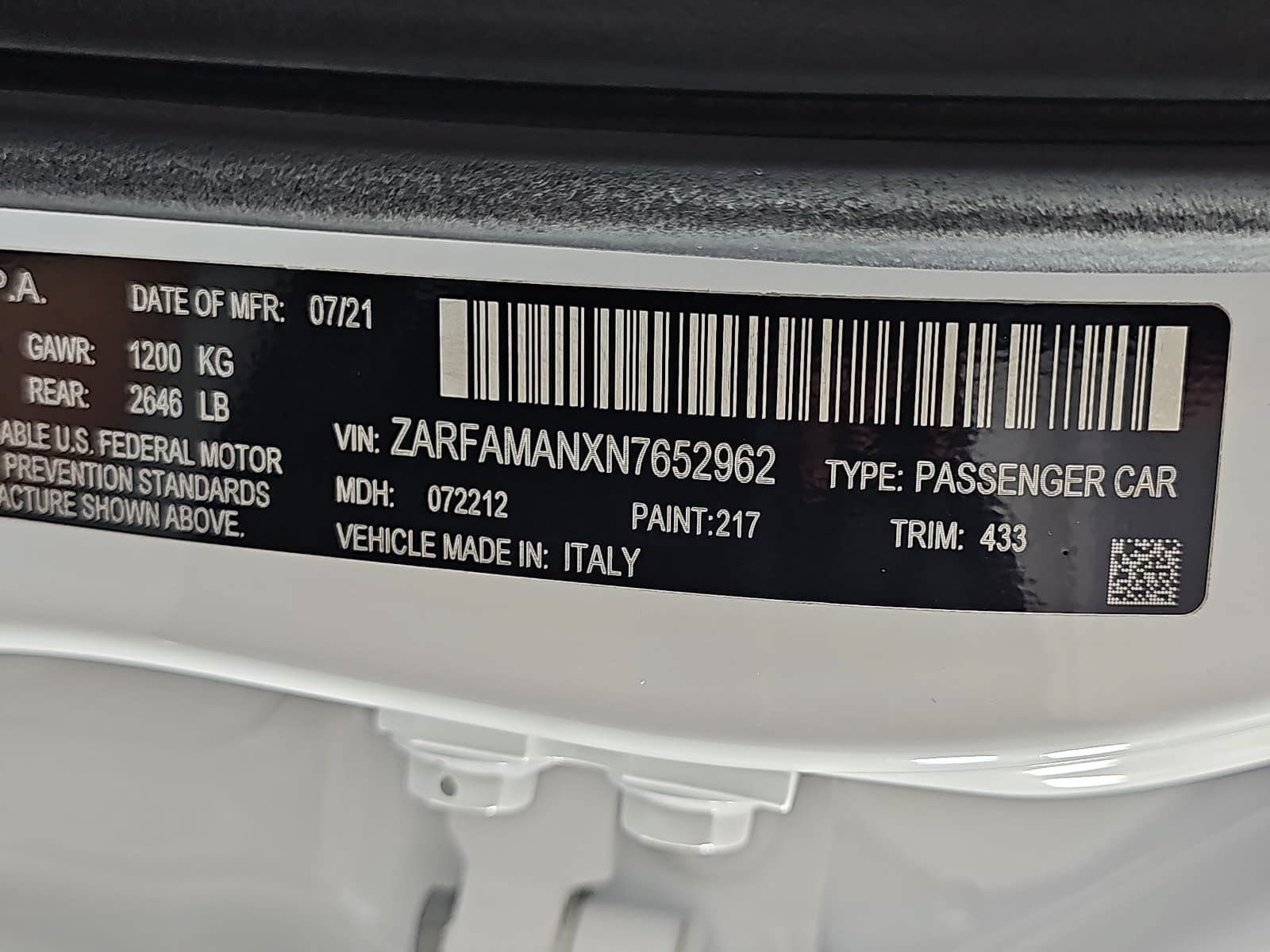 Used 2022 Alfa Romeo Giulia Sprint RWD image 31