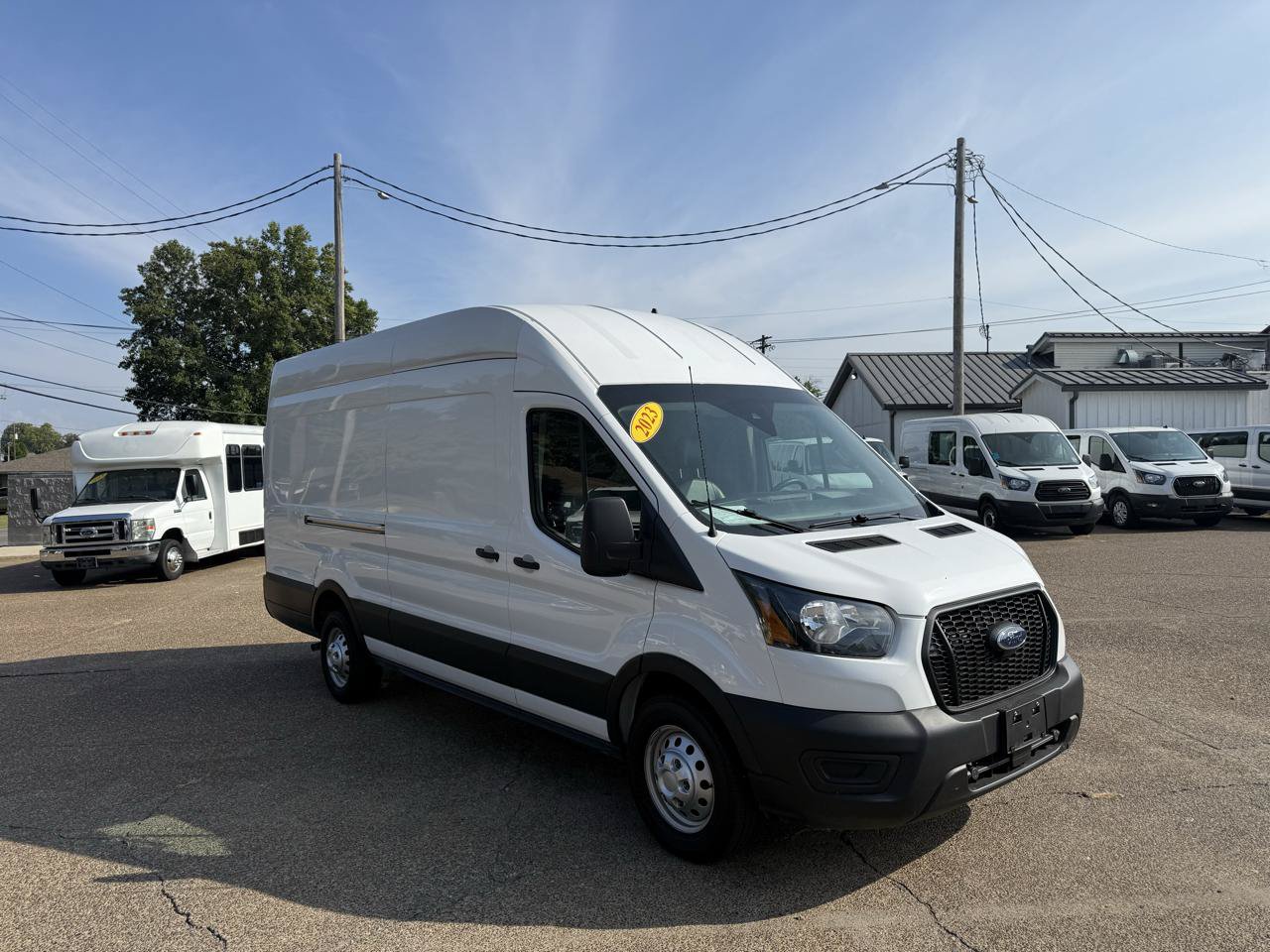 Used 2023 Ford Transit 250 148 High Roof Extended AWD image 2