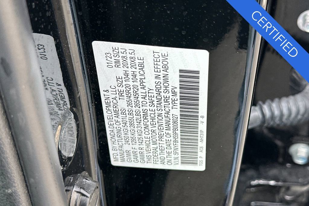 Certified 2023 Honda Passport EX-L image 32