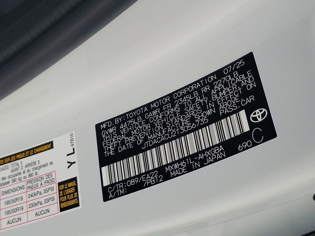 New 2026 Toyota Prius XSE image 49