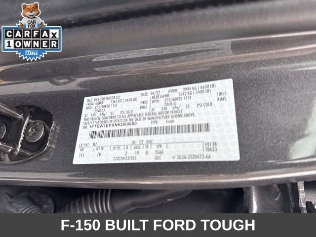 Used 2022 Ford F150 XLT w/ Equipment Group 302A High image 33