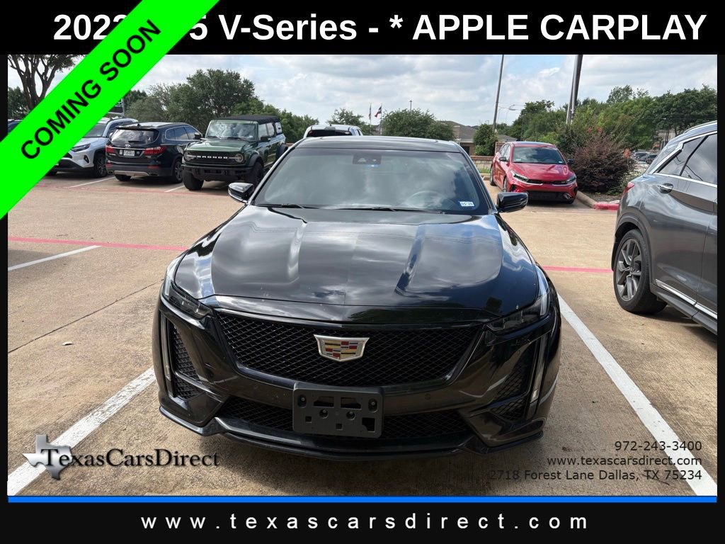 Used 2022 Cadillac CT5 V w/ Cold Weather Package RWD image 2