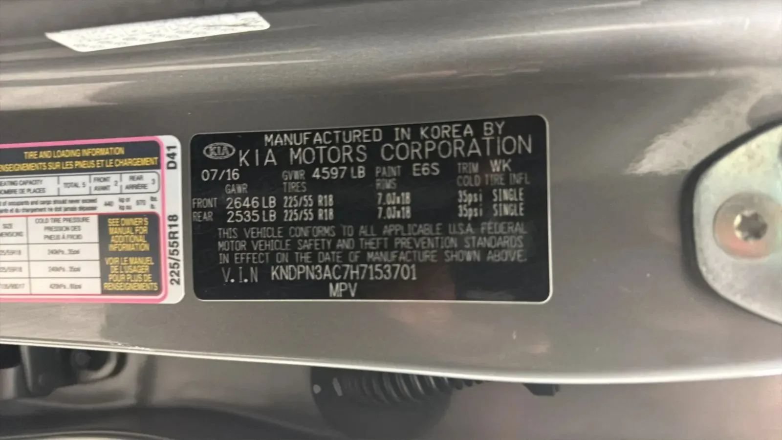 Used 2017 Kia Sportage EX w/ EX Technology Package FWD image 28