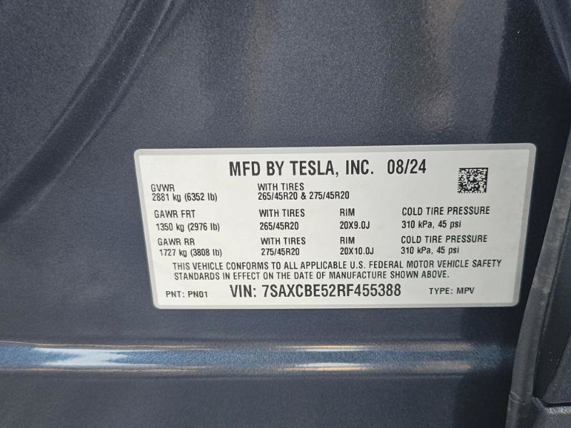 Used 2024 Tesla Model X AWD/4WD image 35