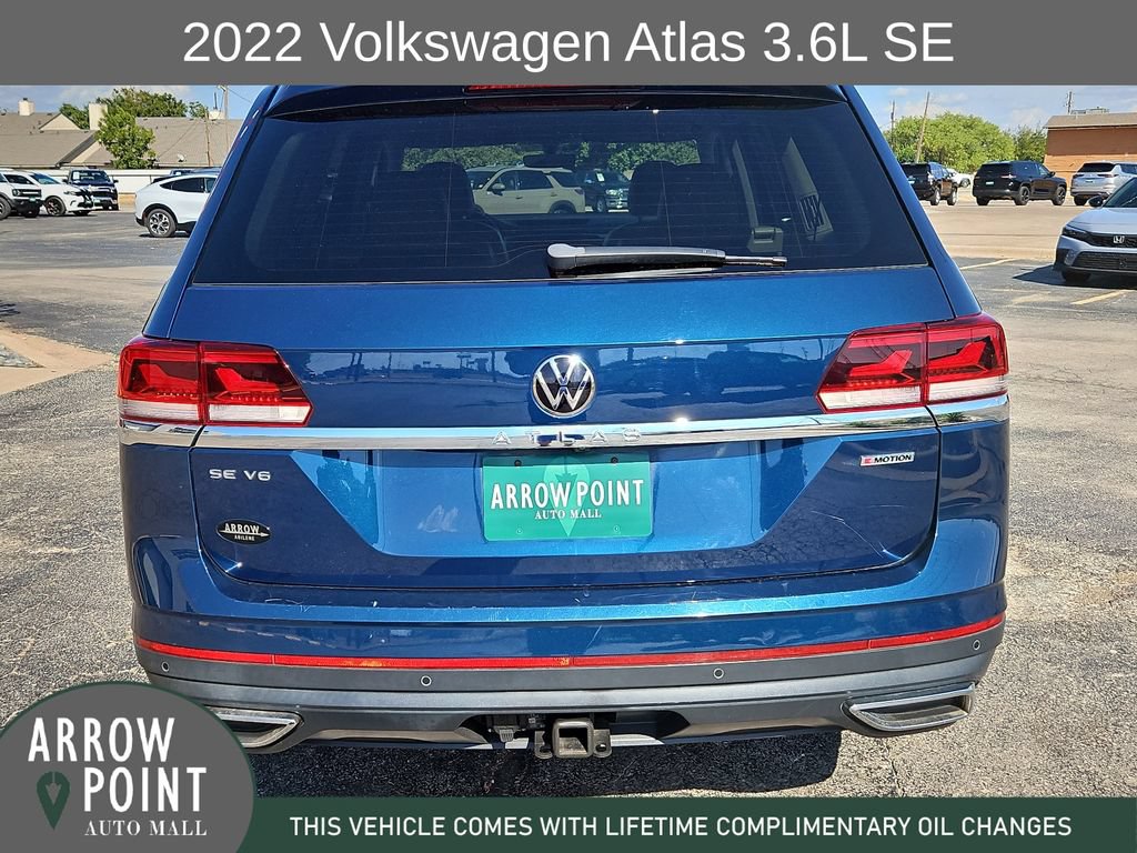 Used 2022 Volkswagen Atlas SE AWD/4WD image 10