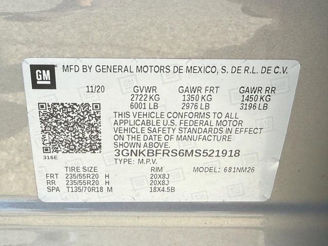 Used 2021 Chevrolet Blazer Premier w/ Driver Confidence II Package image 27