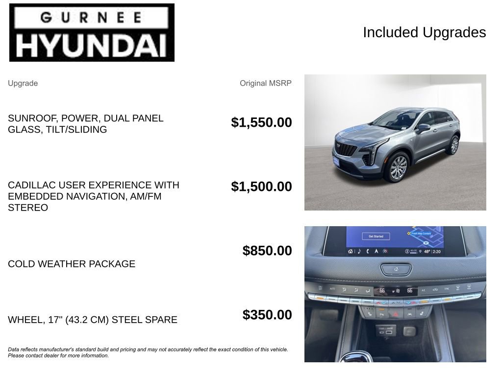 Used 2023 Cadillac XT4 Premium Luxury w/ Cold Weather Package image 4