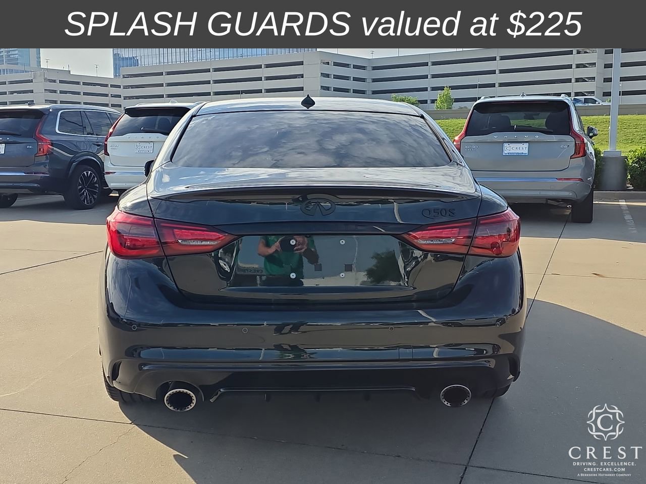Used 2024 INFINITI Q50 Red Sport 400 w/ Black Opal Edition image 4